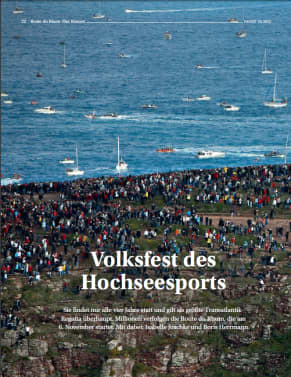 Regatta: Route du Rhum, Vorstart-Reportage