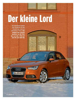 Audi A1 Sportback 1.4 TFSI 122 PS