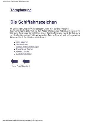 Schiffartszeichen