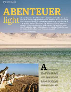 Marokko: Spot Guide Dakhla