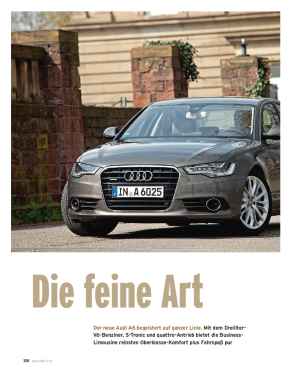 Audi A6 3.0 TFSI quattro 300 PS