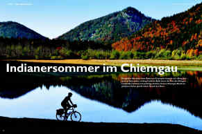Fahrradreise Chiemgau