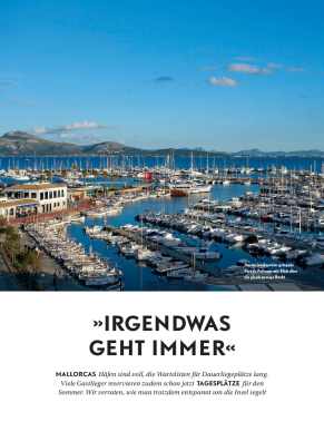 Spanien: Mallorca, Marina-Report