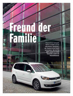 Touran 1.6 TDI 105 PS