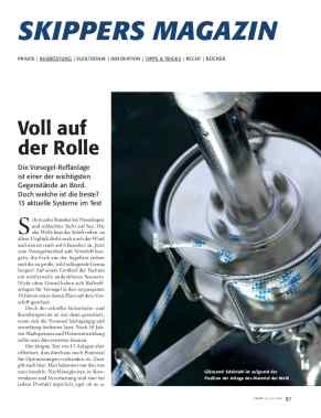 Rigg: Rollreffanlagen, Test