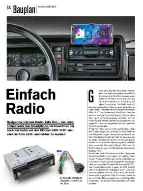Bauplan: Radio Pioneer SBH-10 BT