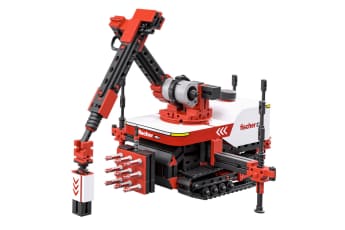 Fischer Technik bringt eigenen Bauroboter als Modellbausatz in 1:8!