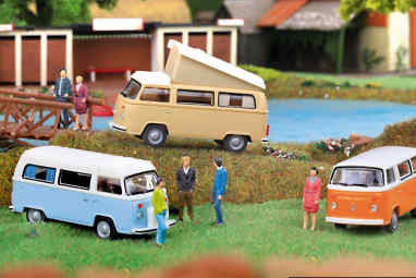 Der VW T2 bei Wiking in 1:87 – Reiselust