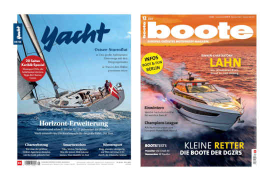 Änderung des Heftformats von YACHT und BOOTE