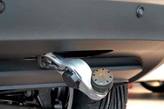 Schwenkbare Hängerkupplung für den Tiguan