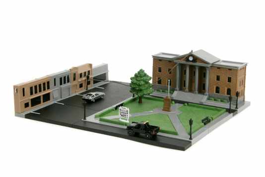 Film ab! “Zurück in die Zukunft” mit dem Clock Tower als Miniatur von Jada Toys