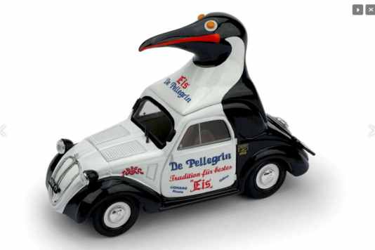 Brumm rollt nostalgischen Fiat Topolino für Eisliebhaber in 1:43 aus der Box