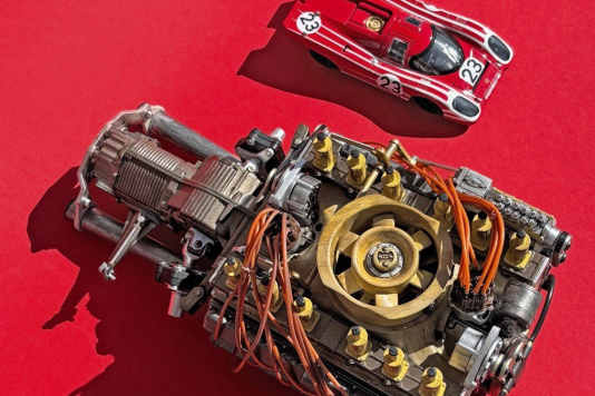 ‘70 Porsche 917 KH von Ixo in 1:8, Teil 1 – Das Herzstück