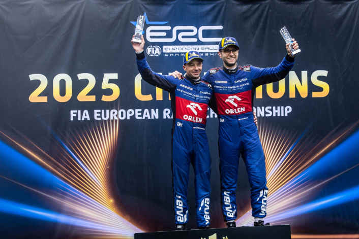 Skoda-Crew sichert sich Rallye-Europameistertitel