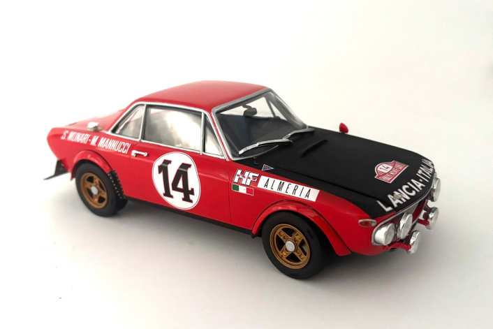 Italeri überrascht mit Lancia Fulvia HF als Kit in 1:24 – mit Fotoätzteilen