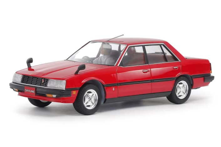 Tamiya zeigt den Nissan Skyline als 1:24-Limousine von 1981
