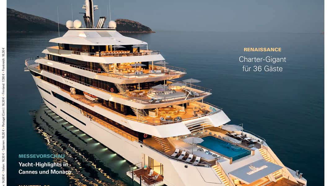 180-Meter-Yacht bleibt an der Spitze
