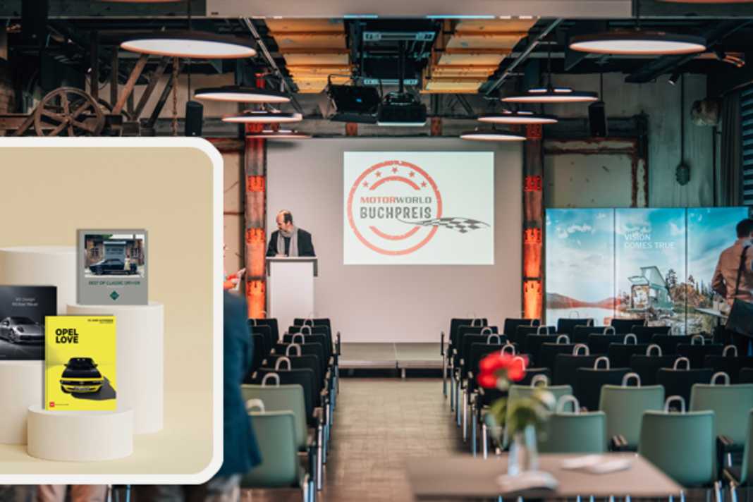 Dreifache Ehrung beim Motorworld Buchpreis 2024