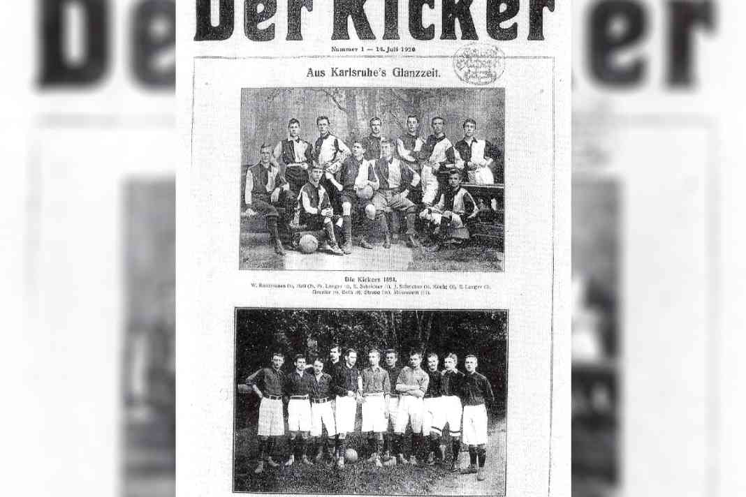 „Der Kicker“ 1920 / „kicker“ 2020