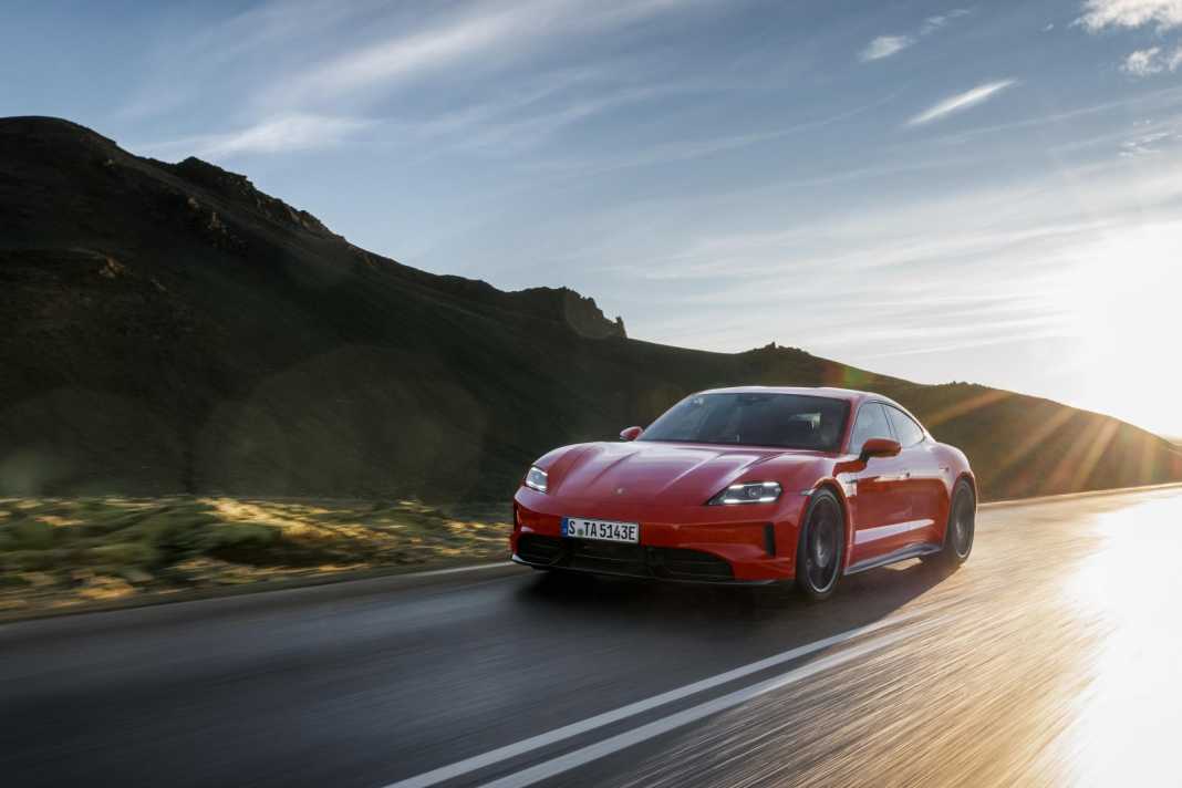 Porsche Taycan Turbo GT dominiert die Rennstrecke