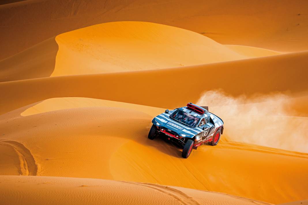 Audi bei der Rallye Dakar – Mit Pioniergeist durch die Wüste