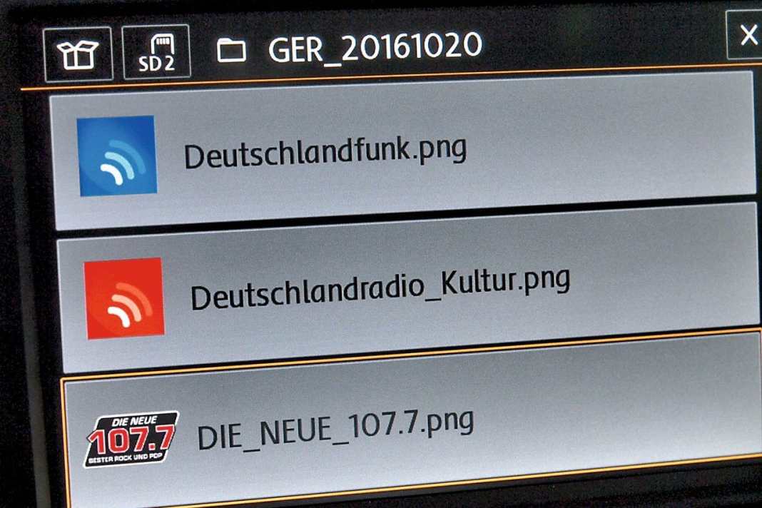 Quick Service - Radio-Logos aktualisieren
