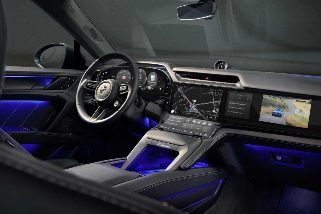 Porsche Cayenne Electric revolutioniert das Interieur