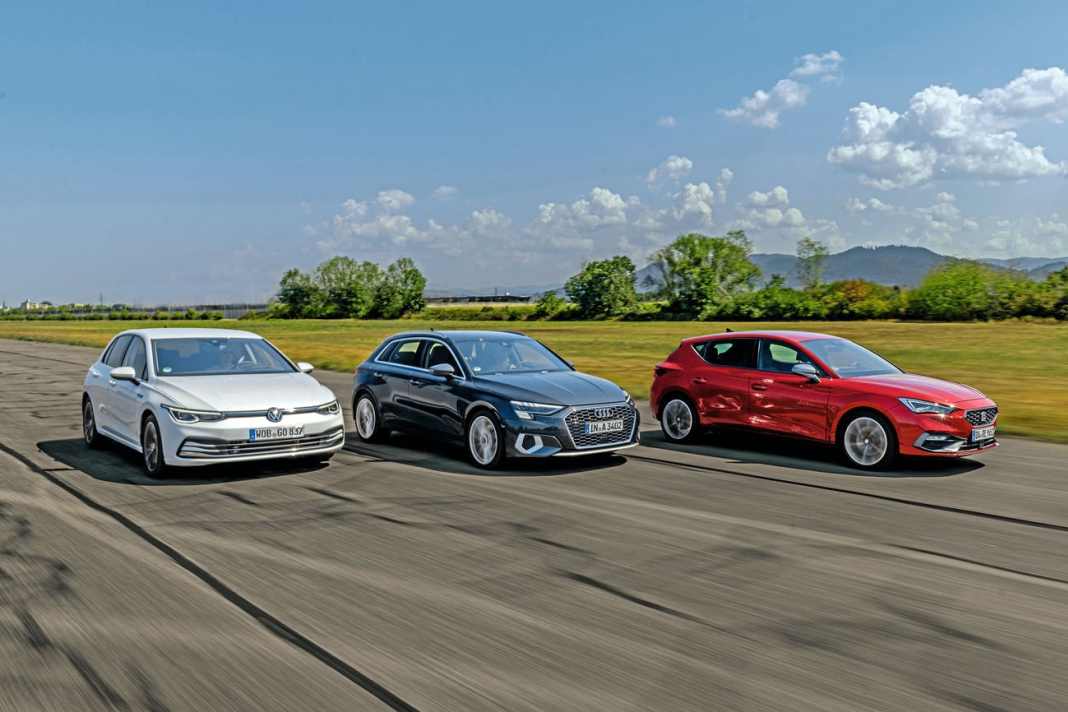 Audi A3 vs. Seat Leon vs. VW Golf - Kompakt-Könige