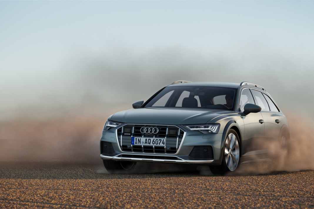 Audi A6 allroad quattro - Stadt, Land, Fluss