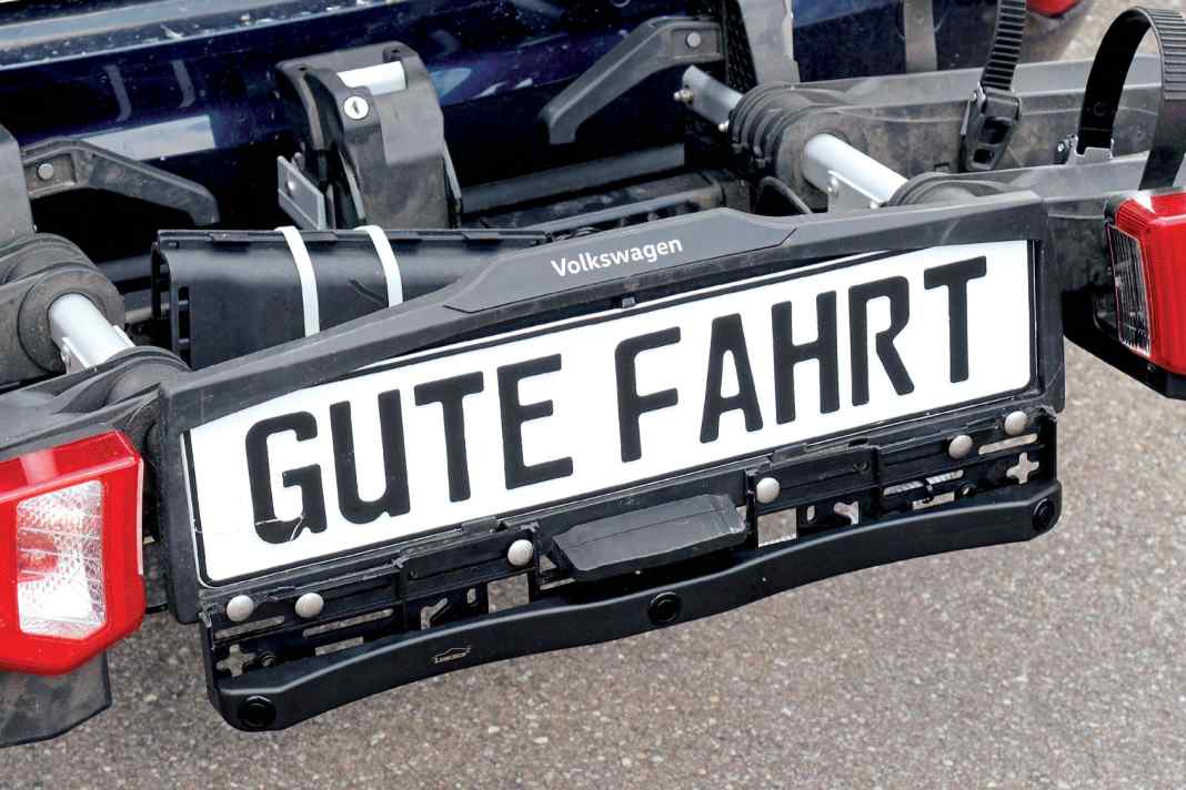 Parkwarner für Radträger