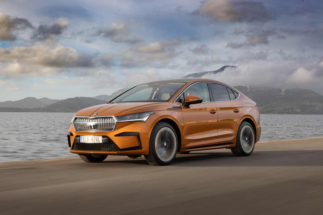 Allradgetriebenes Škoda Enyaq Coupé iV 80x ab sofort bestellbar