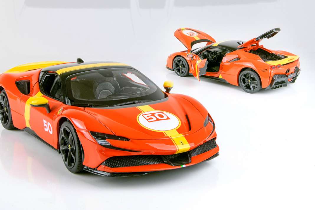 Ferrari SF90 Assetto Fiorano Nr. 50 von Bburago in 1:18 – Leichtgläubig