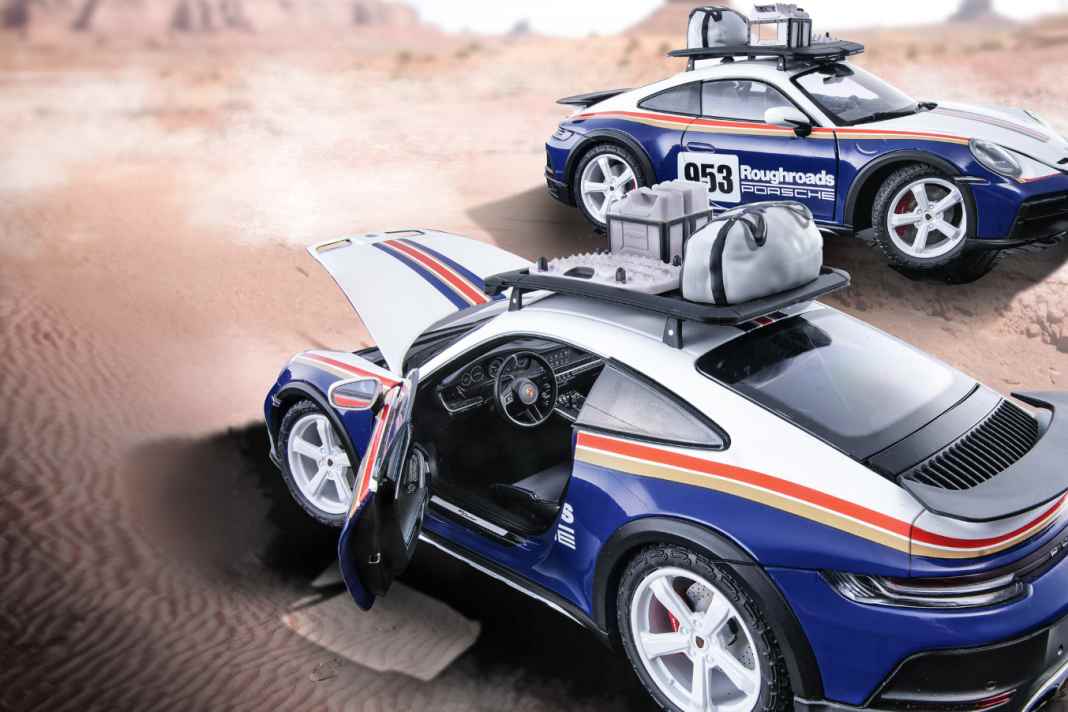‘24 Porsche 911 Dakar von Minichamps in 1:18 –Wüster Elfer