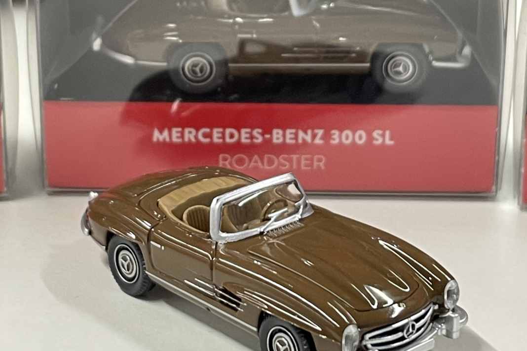 Nationales Automuseum bringt Krupps 300 SL in 1:87