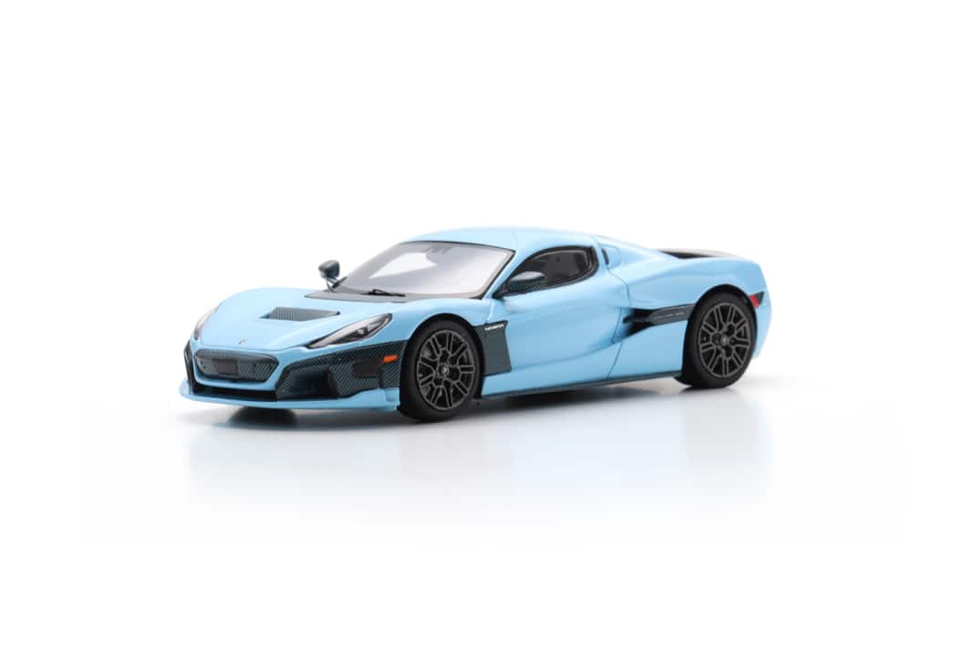 Der Rimac Nevera kommt als Resine-1:43er