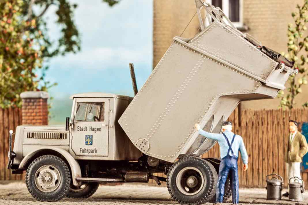 Weinert Modellbau überrascht 2022 mit drei Wiederauflagen von Lkw-Bausätzen in 1:87