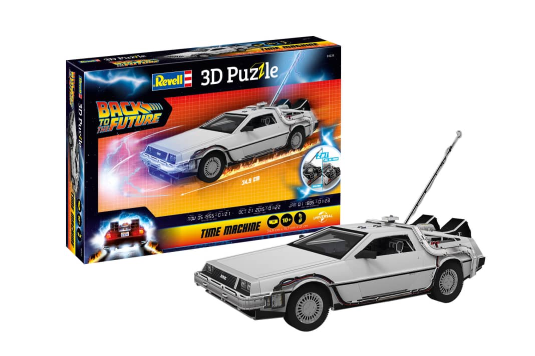Puzzle dich “Zurück in die Zukunft” – aber dann auch wirklich cool in 3D!