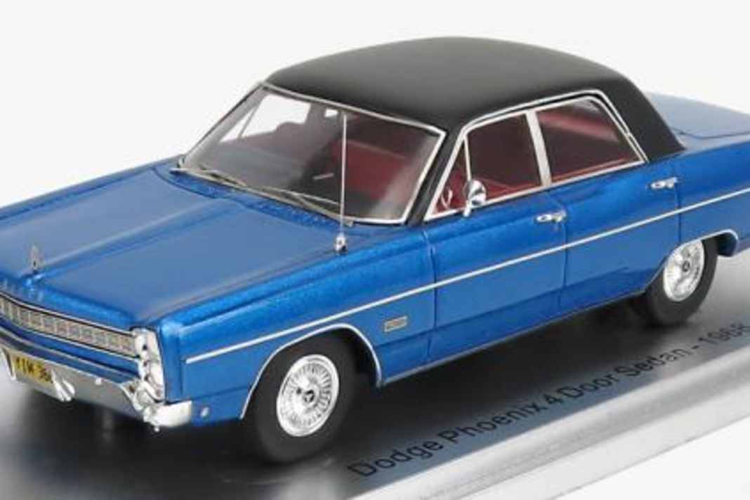Kess fährt in 1:43 auf den Dodge Phoenix und den Plymouth Fury aus Resine ab