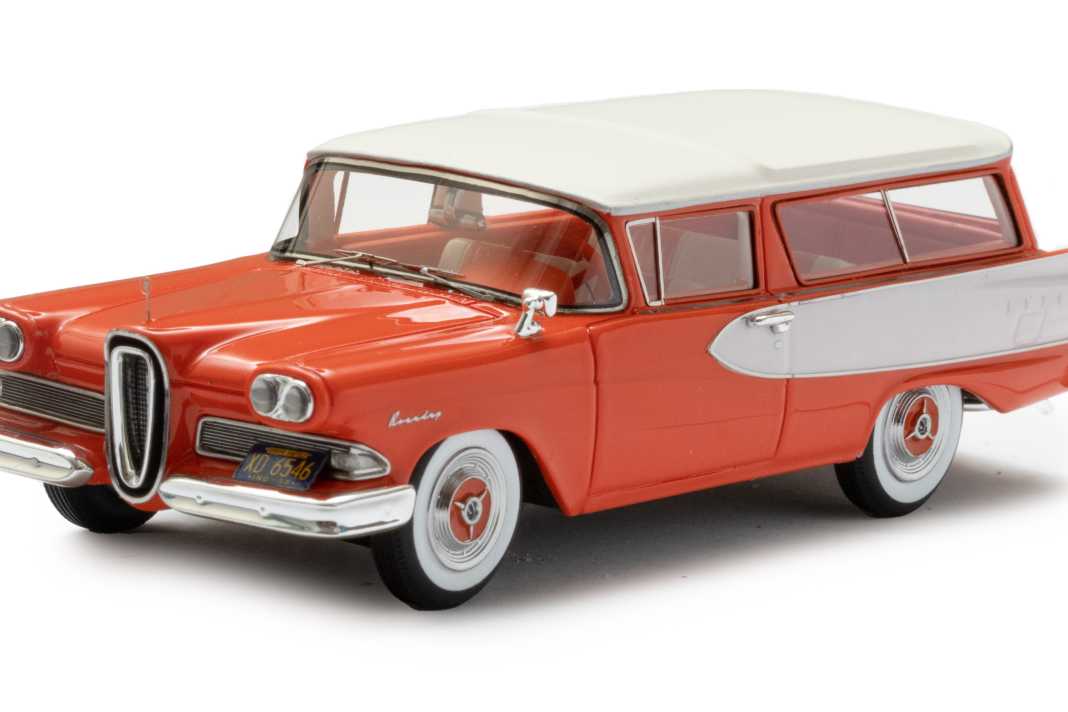 Esval Models baut den Ford Edsel als Kombi in 1:43 aus Resine