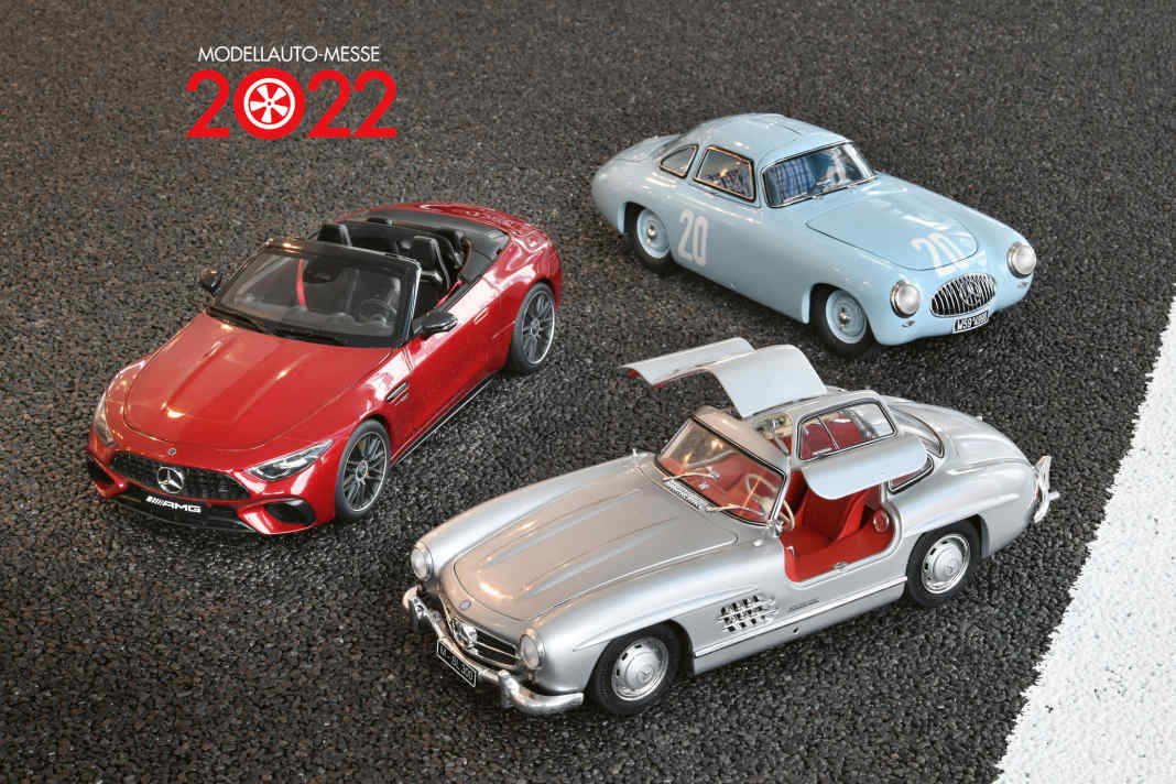 70 Jahre Mercedes-Benz SL in 1:18