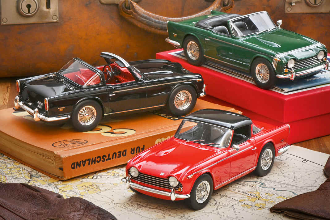 Triumph TR5/TR250 von Schuco in 1:18 – Surrey or not?