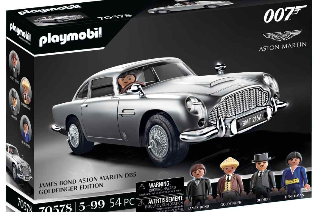 007 sein Playmobil-Aston-Martin