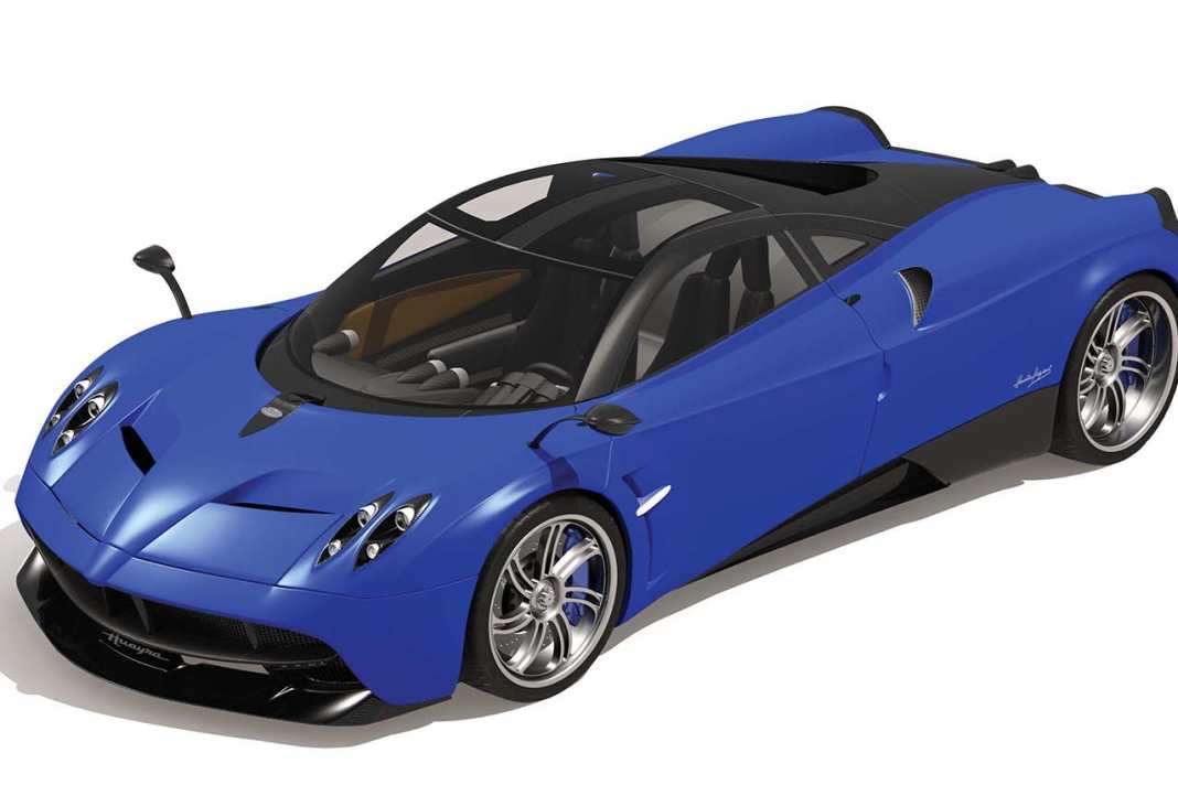 Airfix bringt Pagani Huayra als Plastikbausatz