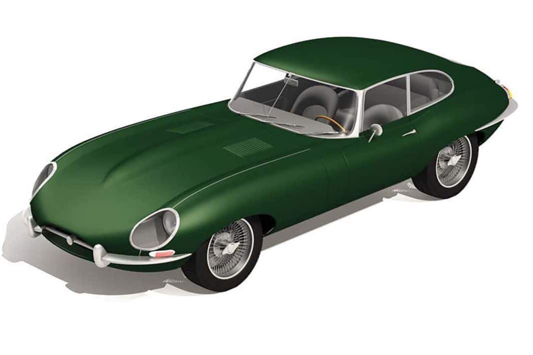 Airfix bringt Bausatz zum Jaguar E-Type als Starterset im Maßstab 1:43