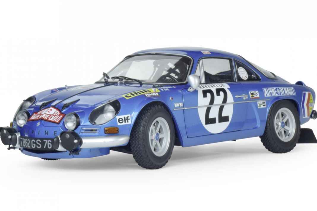 Carson Modelsport liefert die Alpine A 110 in 1:8 im Monte-Look