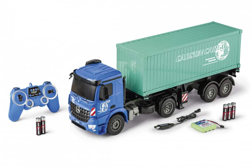 Carson-Modellsport bringt Arocs-Laster im 60-Zentimeter-Format