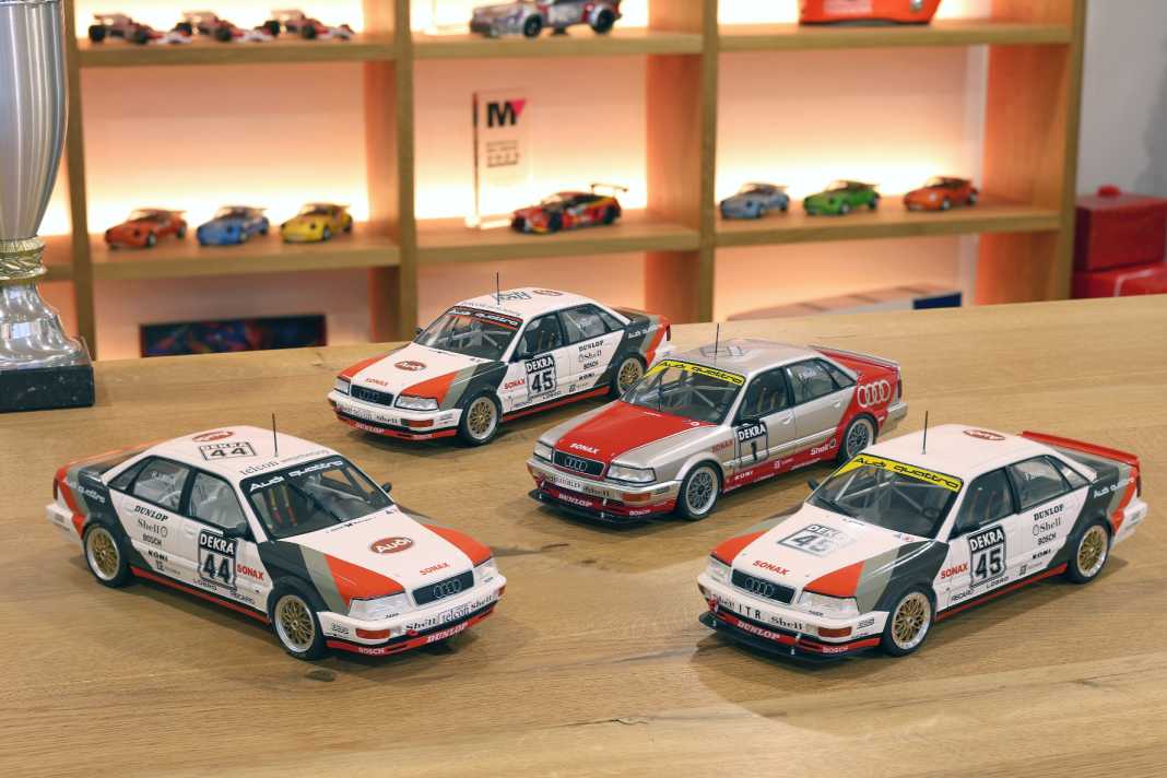 Werk83 bringt Audi DTM V8 in 1:18 – auch in der Zoffversion von 1992