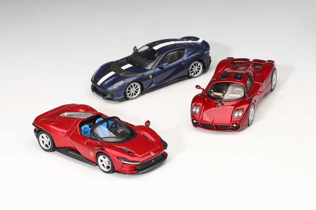 BBR startet ins Jahr 2025 mit Pagani und Ferrari im Maßstab 1:64
