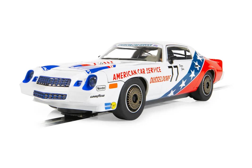 DPM oder DTM? Scalextric bringt Tourenwagen-Camaro von Peter John in 1:32