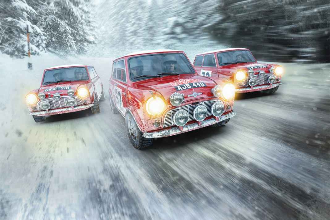 Scalextric bringt Monte-Carlo-Set und Power-Oldtimer in 1:32